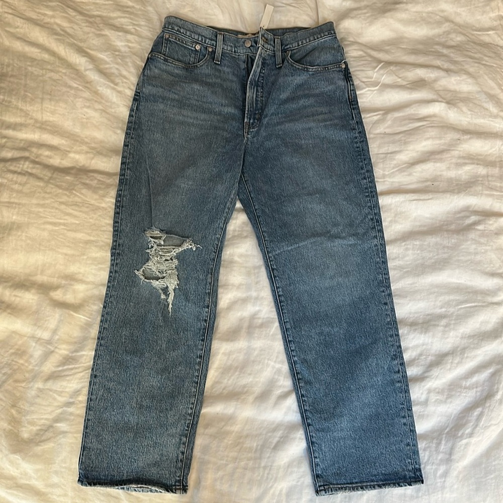 Madewell Perfect Vintage Straight Jean Size 30